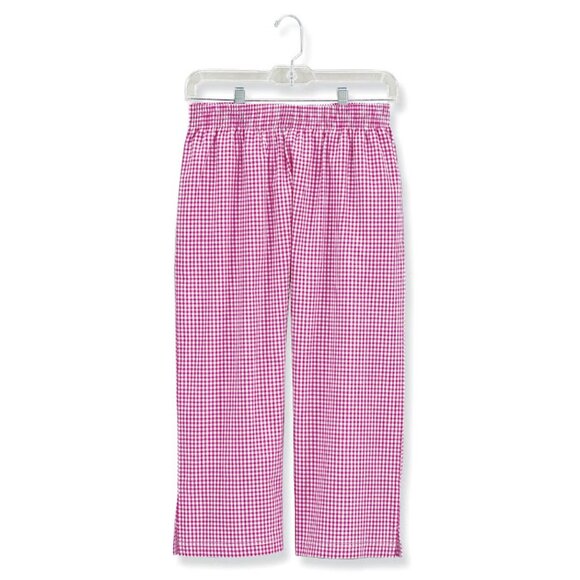 NWT Country Store Pink Gingham Capris | Size: Large - Picture 1 of 5